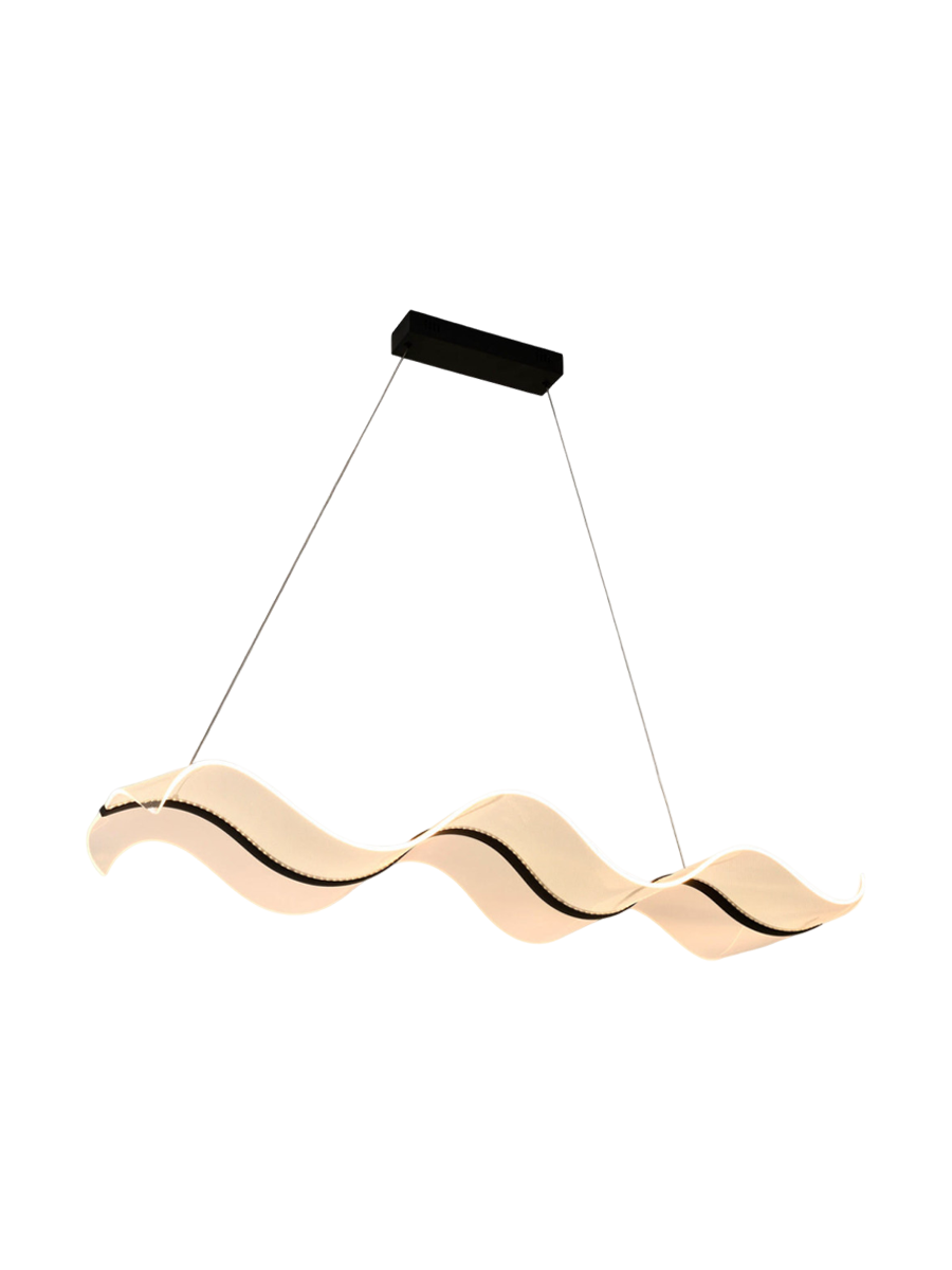 
Dimmable LED designer pendant light “Olas” with remote control
