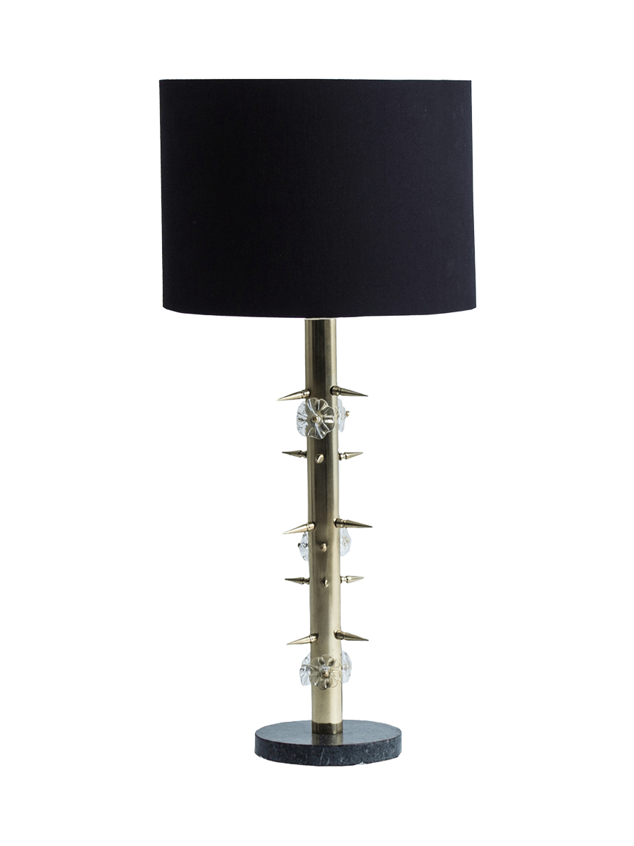 
Design Tischlampe „Nofi“ mit Marmorsockel