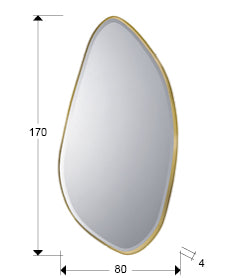 
Grande specchio da parete di design “Mimo” - 65 x 180 cm