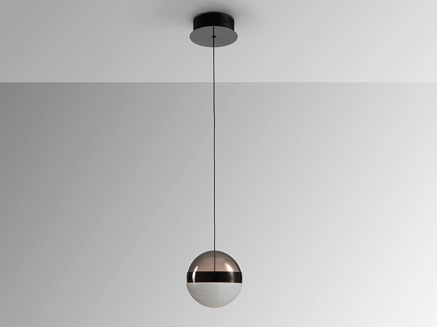 
Suspension LED design « Orbes » à 1 lumière - Ø 12 cm