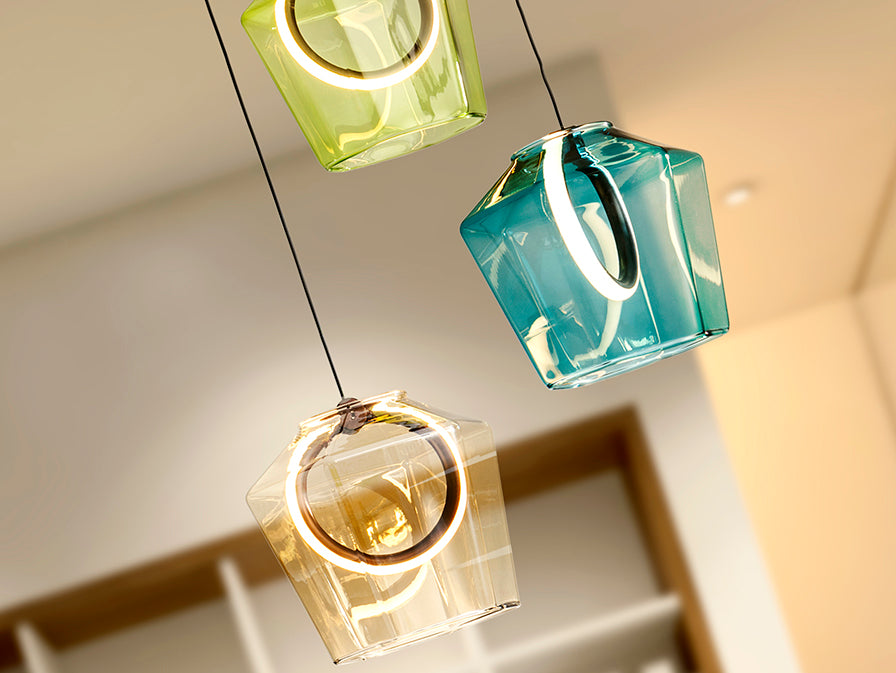 
Lampada a sospensione LED di design „Ingrid“ a 3 luci