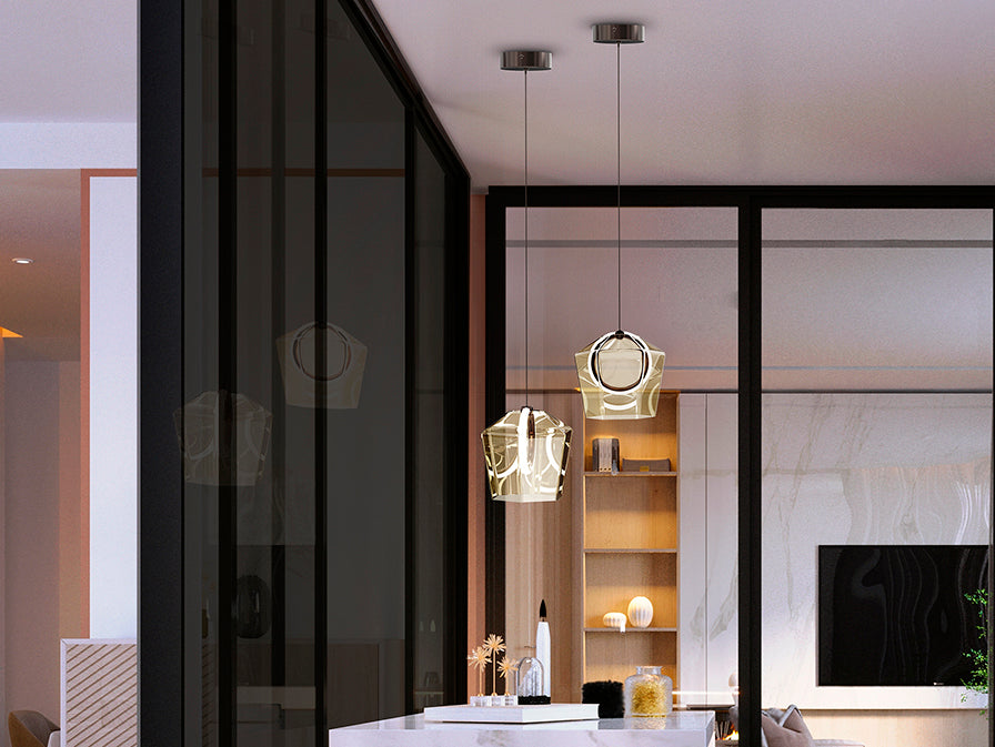
Suspension LED design « Ingrid », 1 lumière