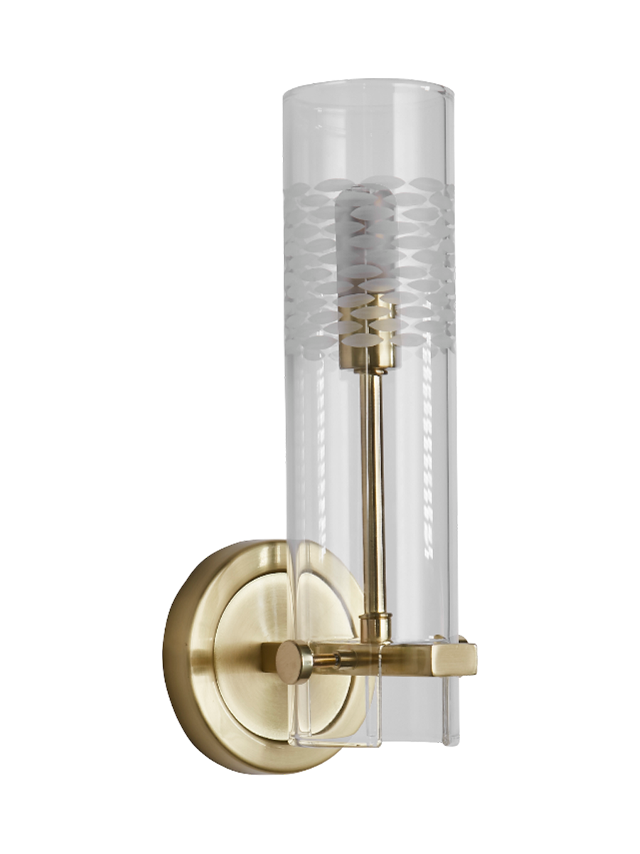 
Applique murale et de salle de bain design et dimmable « Scope » - Laiton
