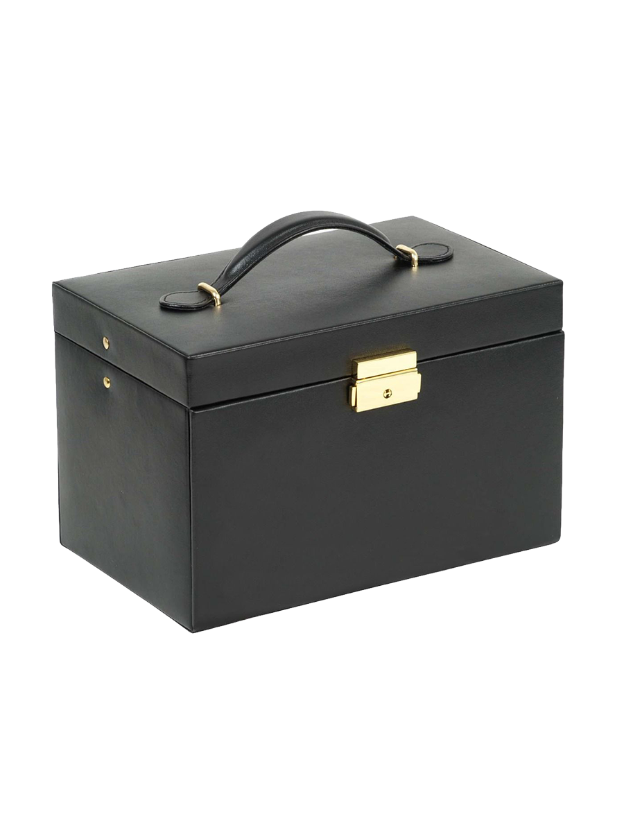 
Designer Jewelry Case "Heritage" - Black / Small