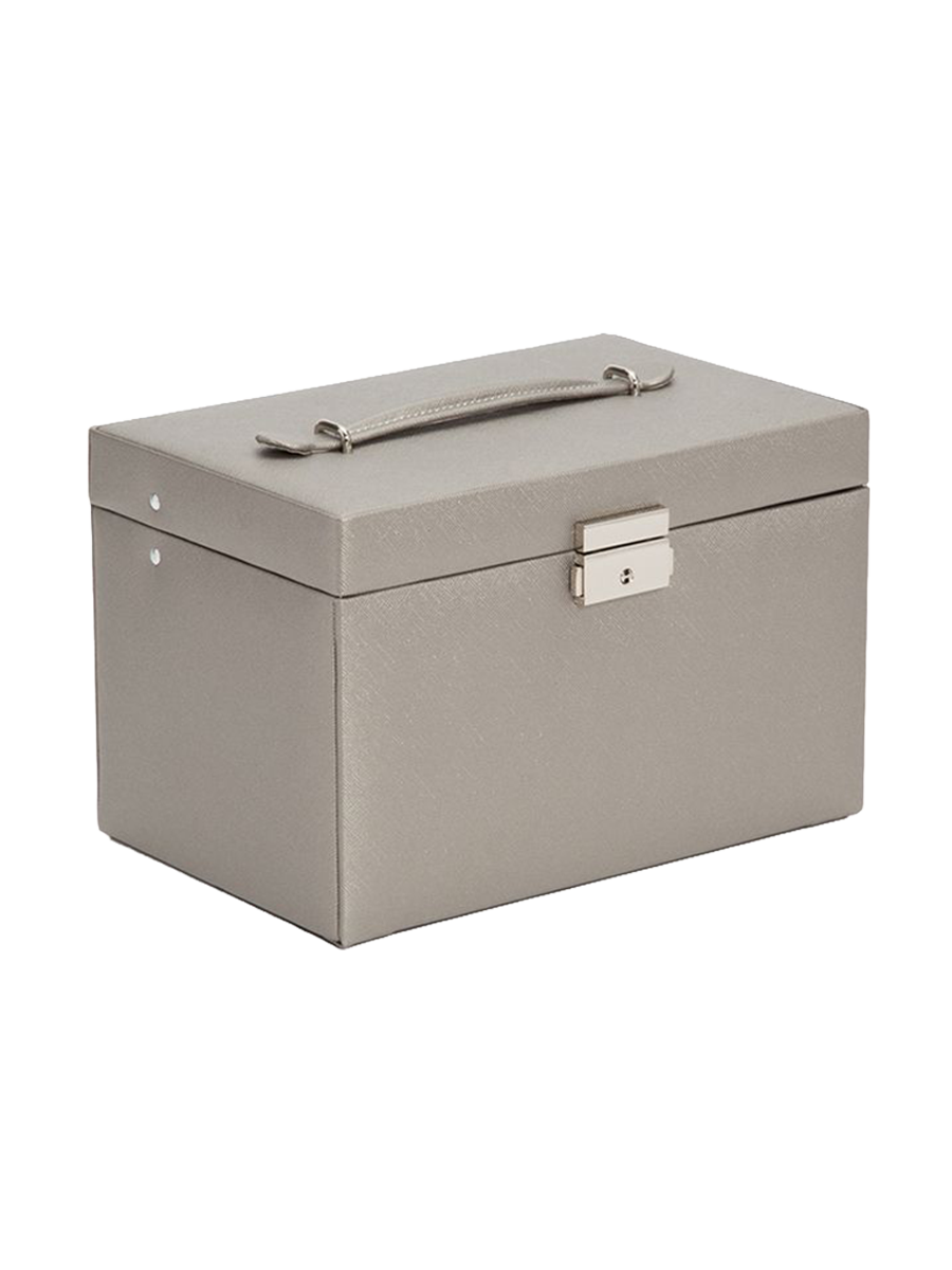 
Designer Jewelry Case "Heritage" - Grey / Small