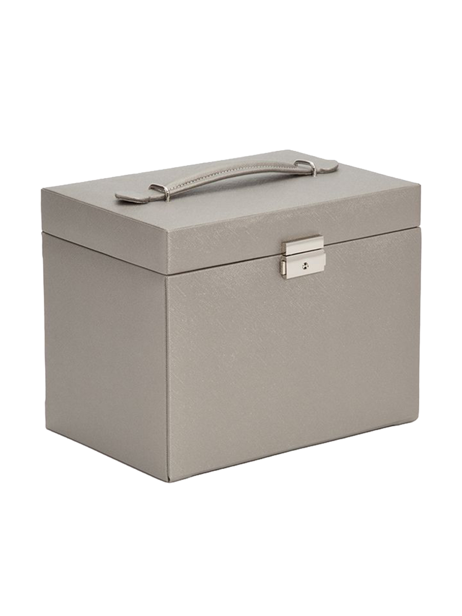
Designer Jewelry Case "Heritage" - Grey / Medium
