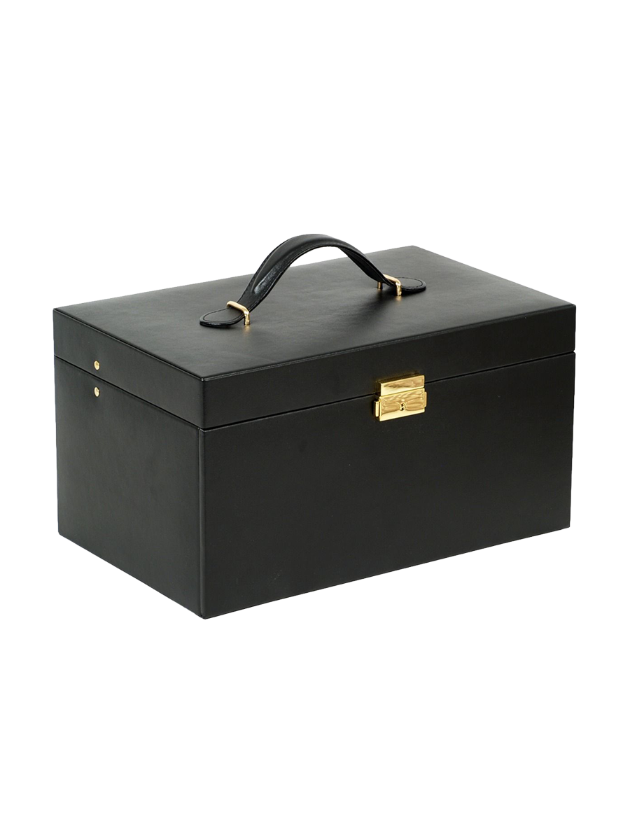 
Designer Jewelry Case "Heritage" - Black / Large