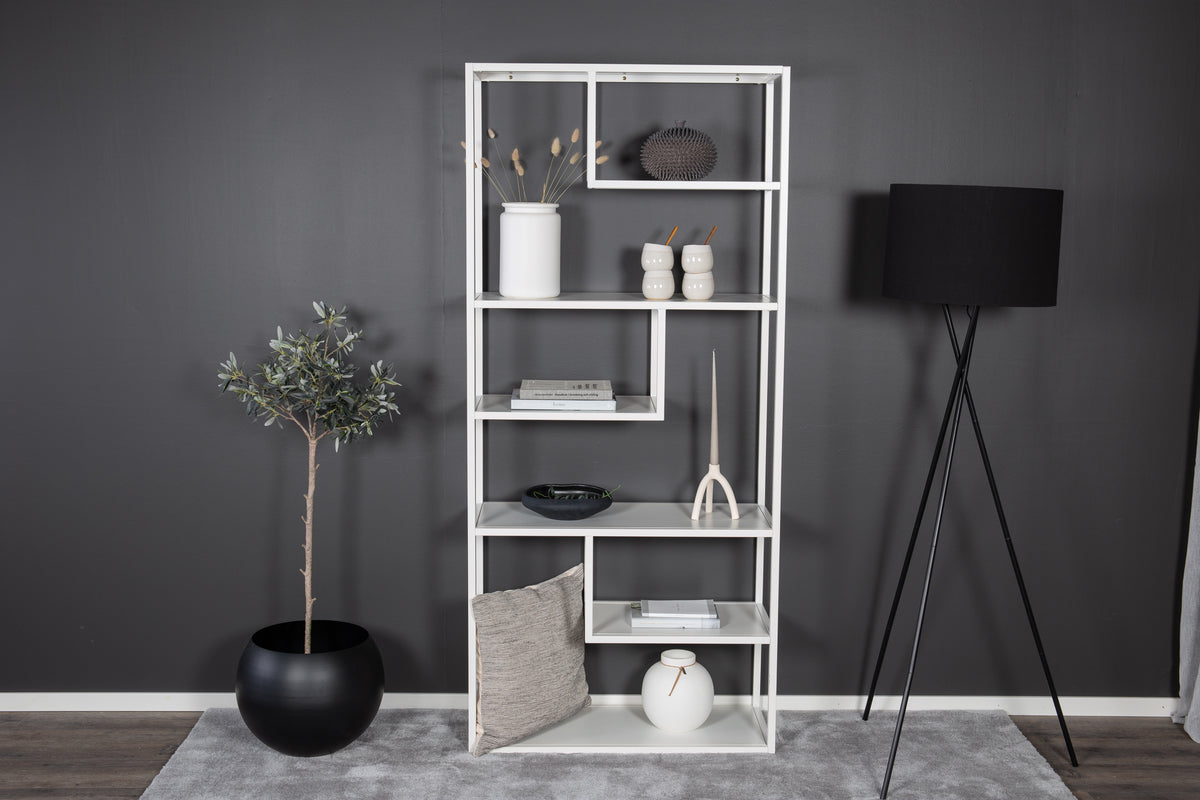 
Étagère design « Staal » en métal - Blanc