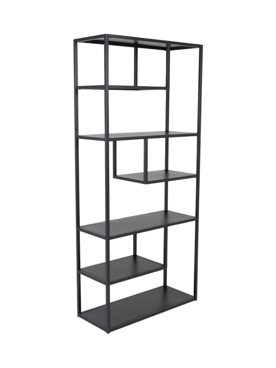 
Étagère design « Staal » en métal - Noir