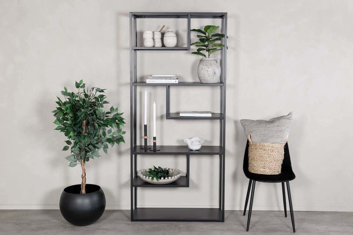 
Étagère design « Staal » en métal - Noir