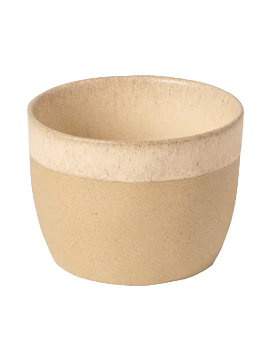 
Handcrafted Latte Mug "Arenito" - Champagne Yellow