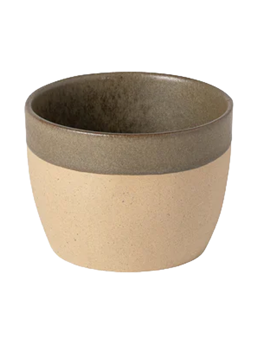 
Handcrafted Latte Mug "Arenito" - Olive green