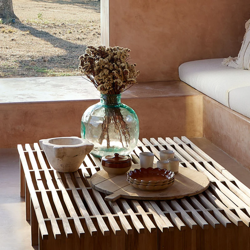 
Handcrafted Appetizer Plate "Marrakesh" - Cinnamon