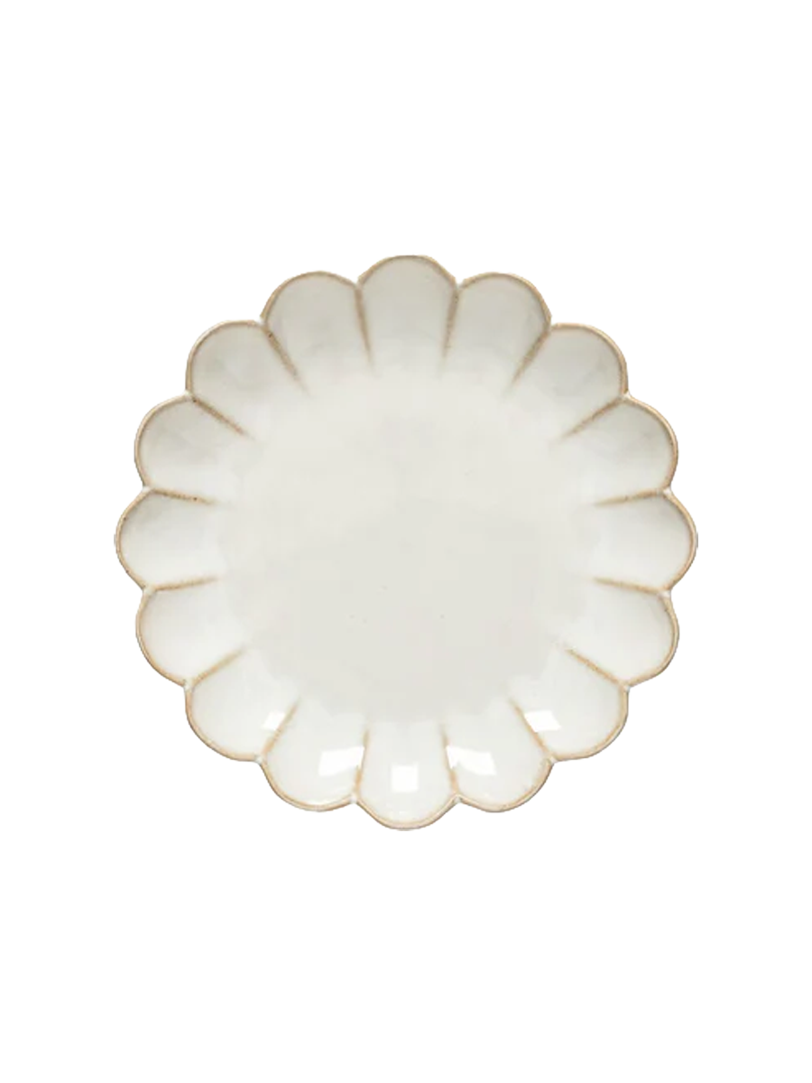 
Handcrafted Appetizer Plate "Marrakesh" - White Sand
