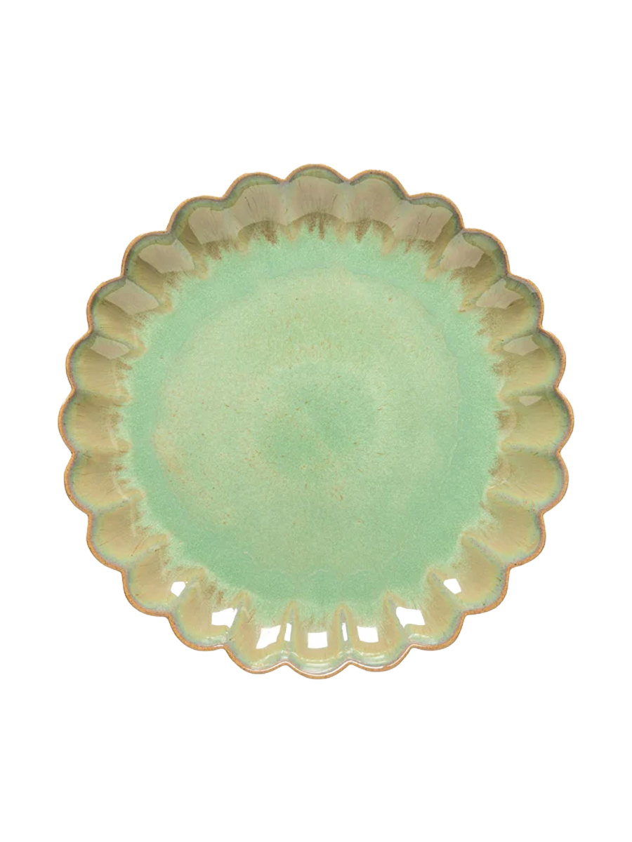 
Handmade Dinner Plate "Marrakesh" - Eucalyptus