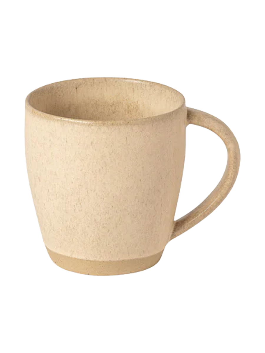 
Handcrafted "Arenito" Mug - Champagne Yellow