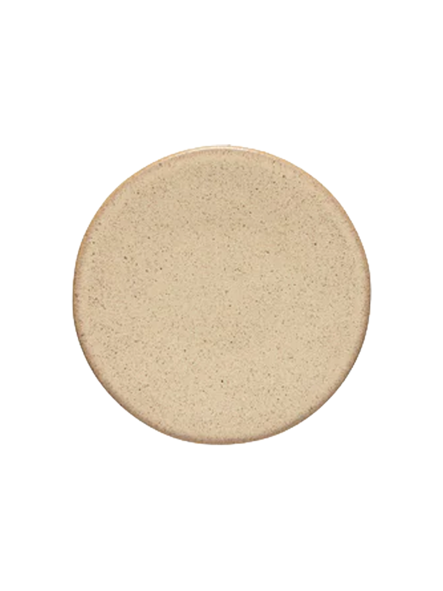 
Handmade Bread and Appetizer Plate "Arenito" - Champagne Yellow