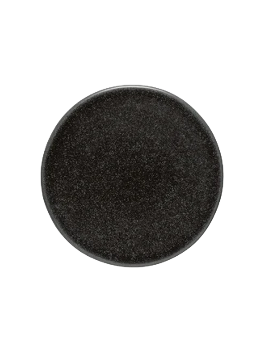 
Handmade Bread and Appetizer Plate "Arenito" - Charcoal Grey