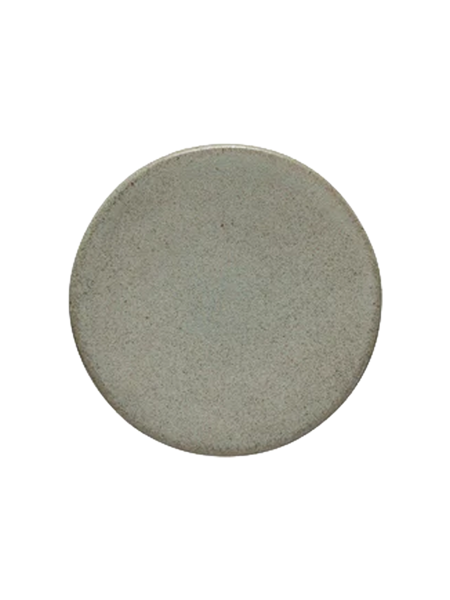 
Handmade Bread and Appetizer Plate "Arenito" - Sage Green