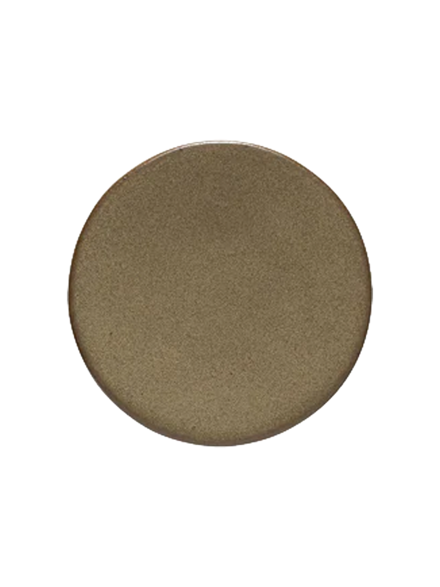 
Handmade Bread and Appetizer Plate "Arenito" - Olive green