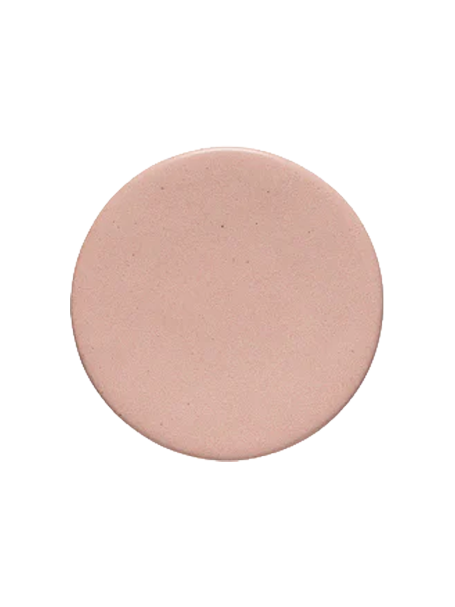 
Handmade Bread and Appetizer Plate "Arenito" - Mauve Pink