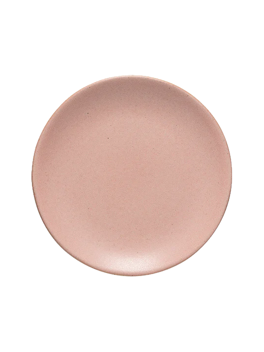 
Assiette salade et dessert artisanale « Arenito » - Rose mauve