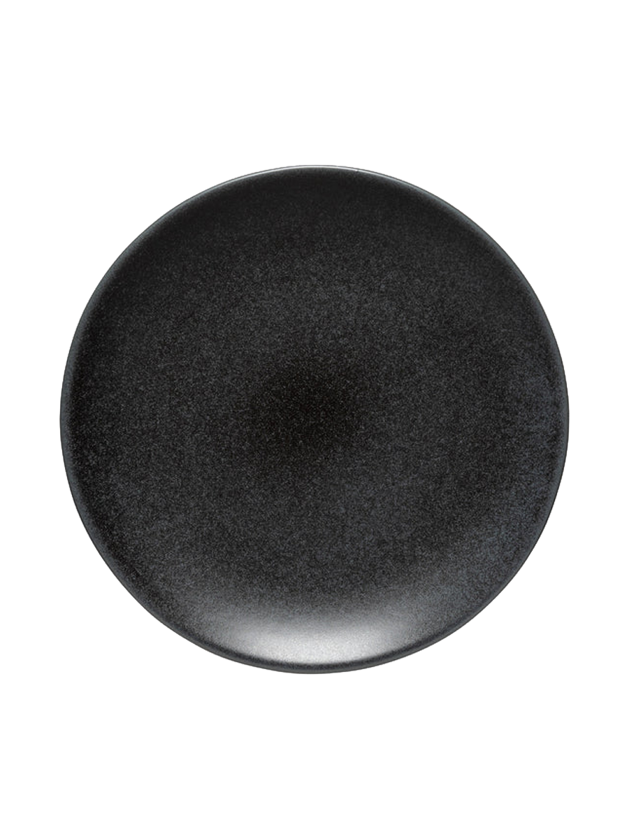 
Assiette artisanale « Arenito » - Gris anthracite