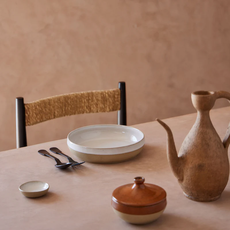 
Handmade Soup & Pasta Plate "Marrakesh"