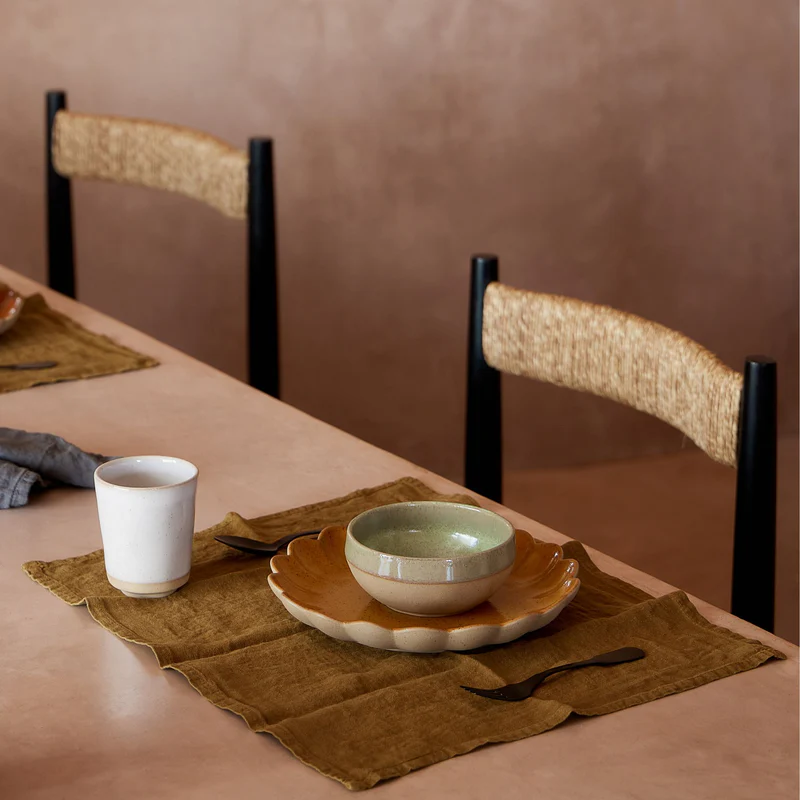 
Hand-crafted Fruit Bowl "Marrakesh" - Eucalyptus