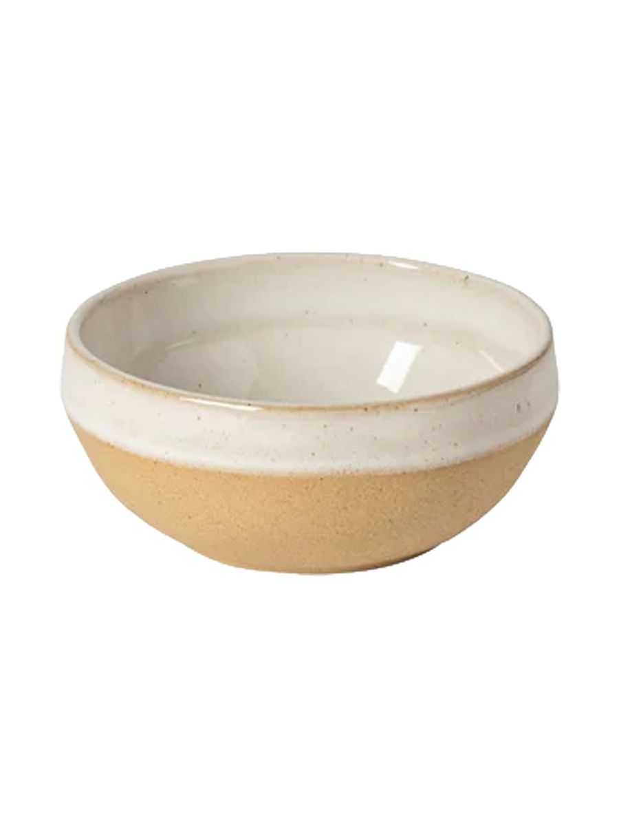 
Hand-crafted Fruit Bowl "Marrakesh" - White Sand