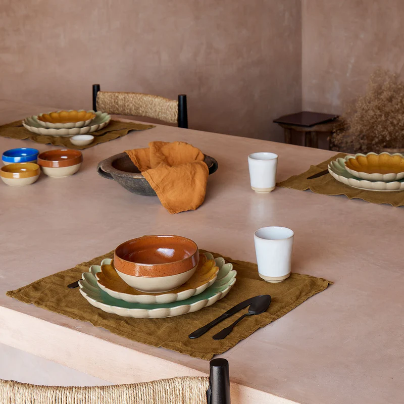 
Handmade Soup & Cereal Bowl "Marrakesh" - Cinnamon