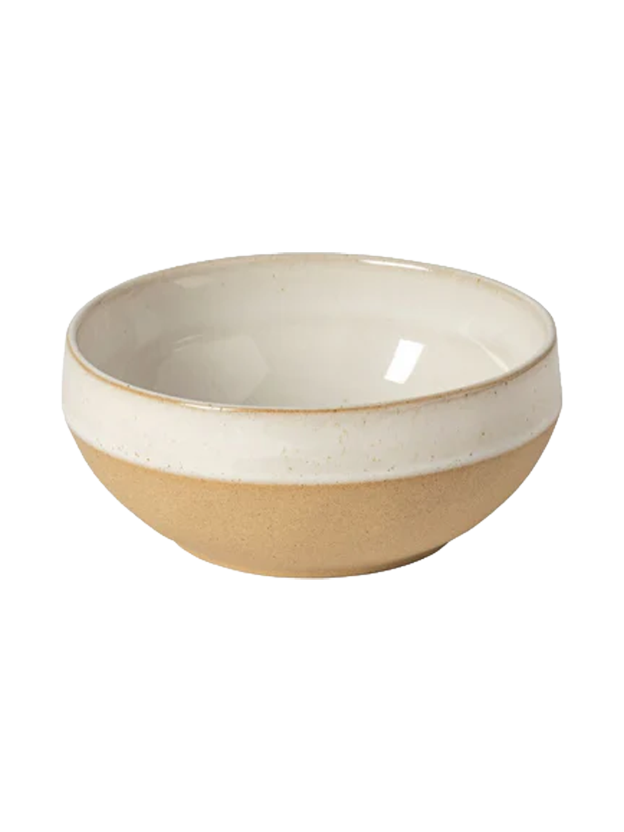 
Handmade Soup & Cereal Bowl "Marrakesh" - White Sand