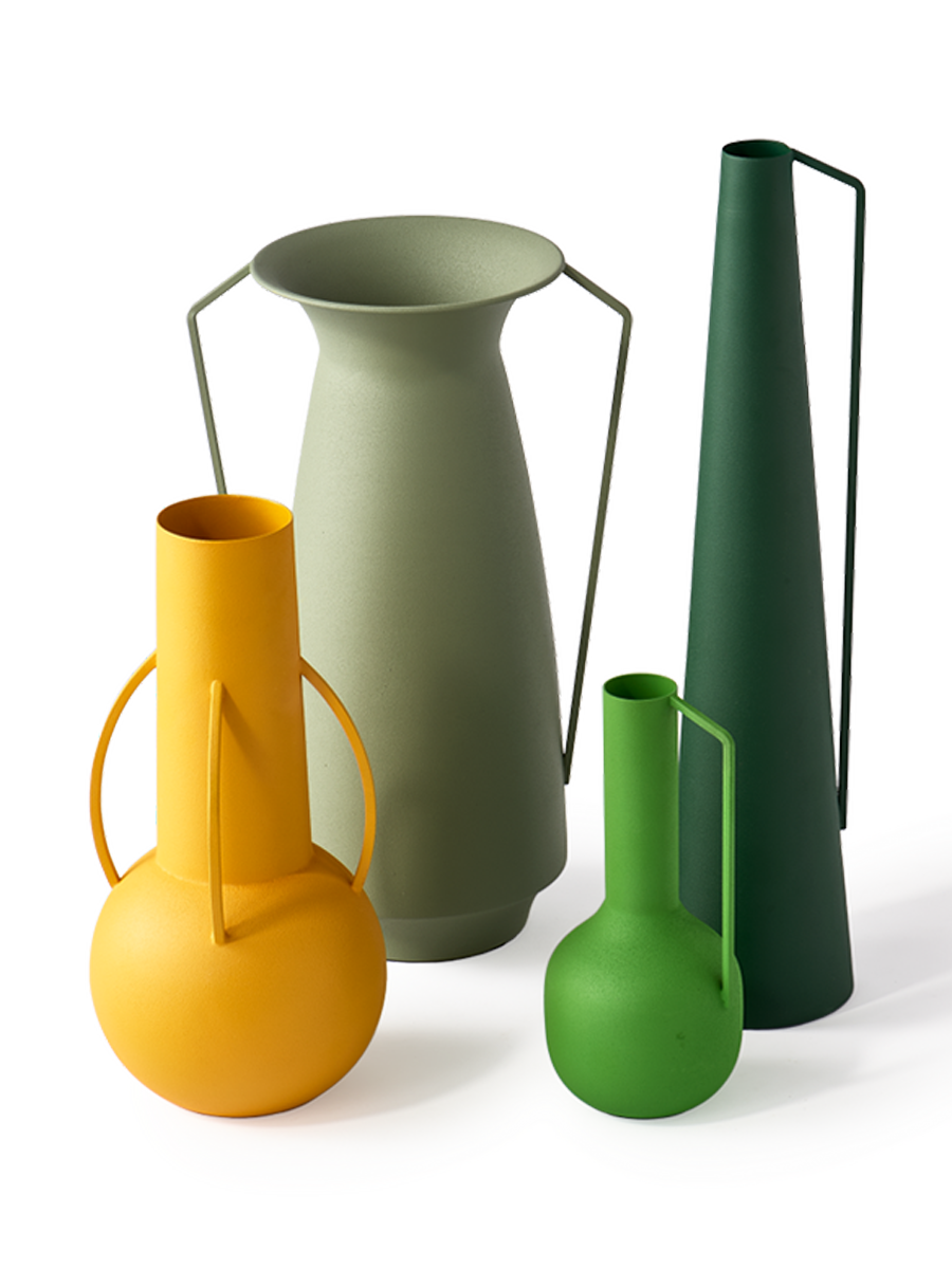 
Design Vasen-Set „Roman“ - Green