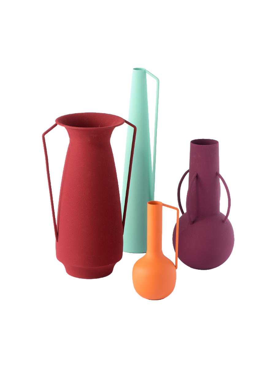 
Design Vasen-Set „Roman“ - Evening