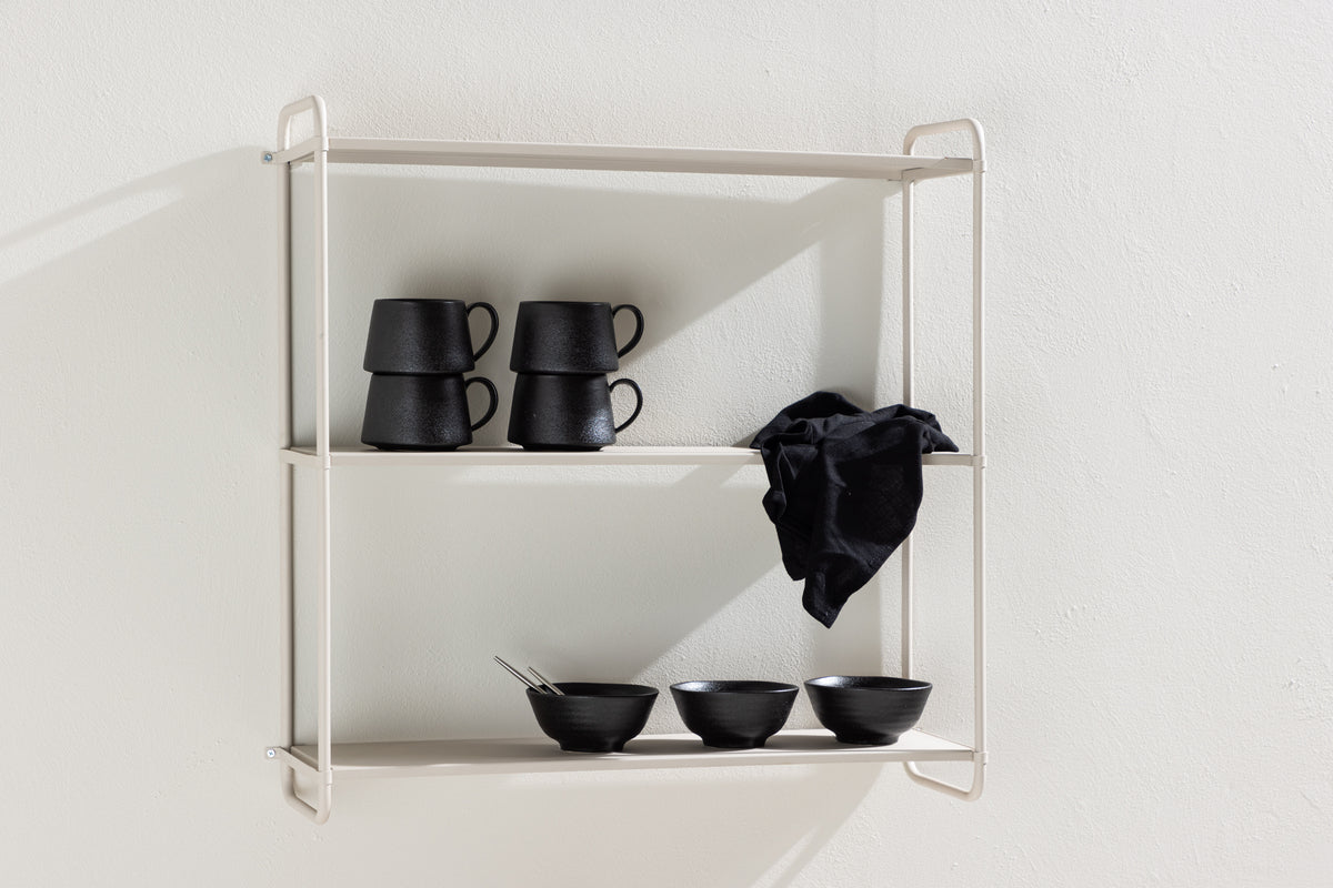 
Étagère murale design « Lyon » - Beige