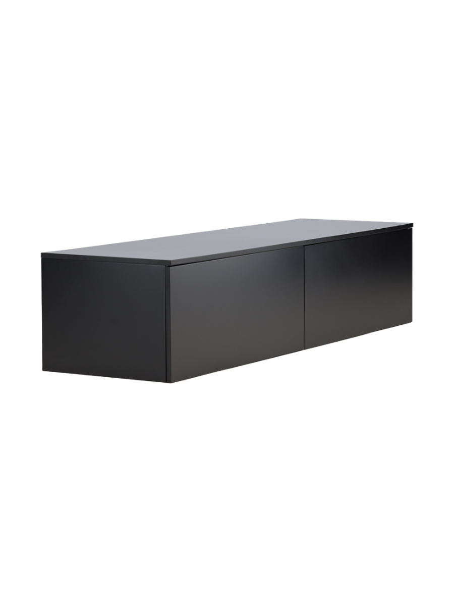 
Wandhängendes Design Lowboard „Friham“ - Schwarz