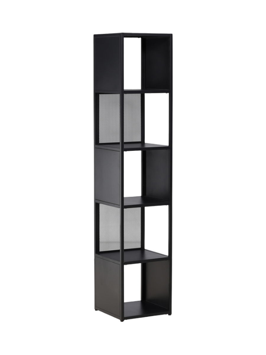 
Design Regal „Buenos Aires“ aus Metall - Schwarz