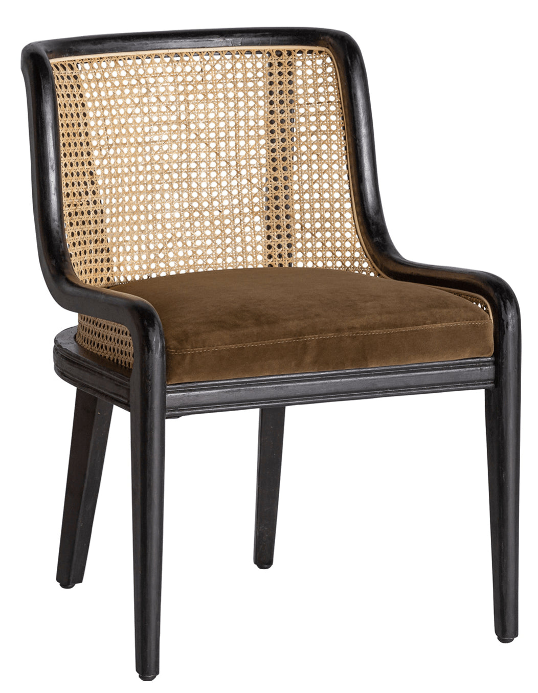 
Design Stuhl „Velburg“ mit Wiener Geflecht