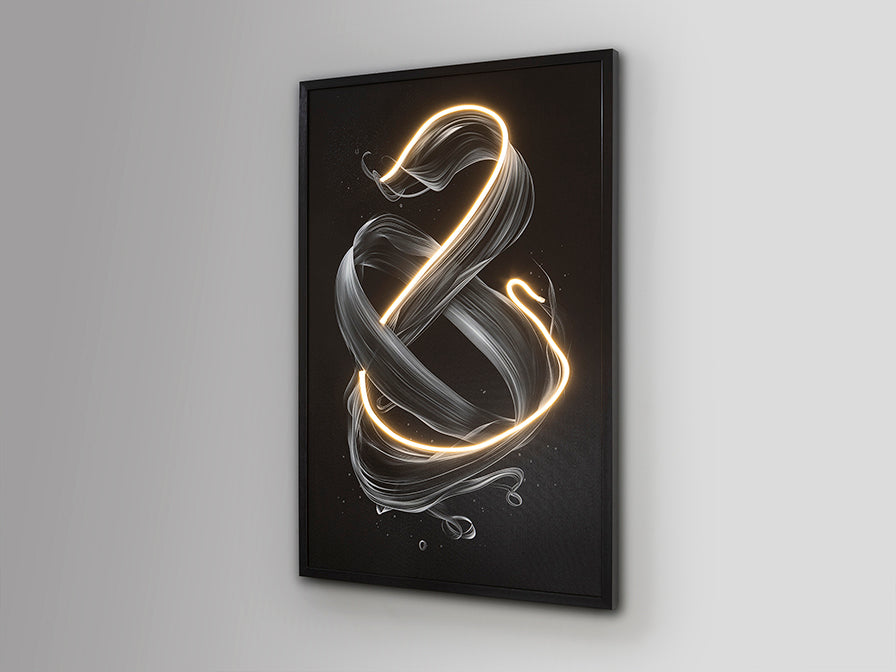 
Design Wandbild „Cinetic“ mit LED-Beleuchtung