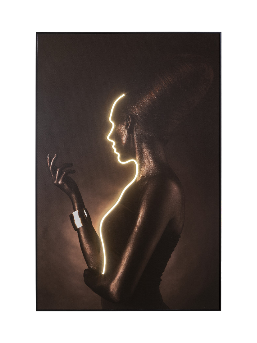 
Design Wandbild „Silueta“ mit LED-Beleuchtung