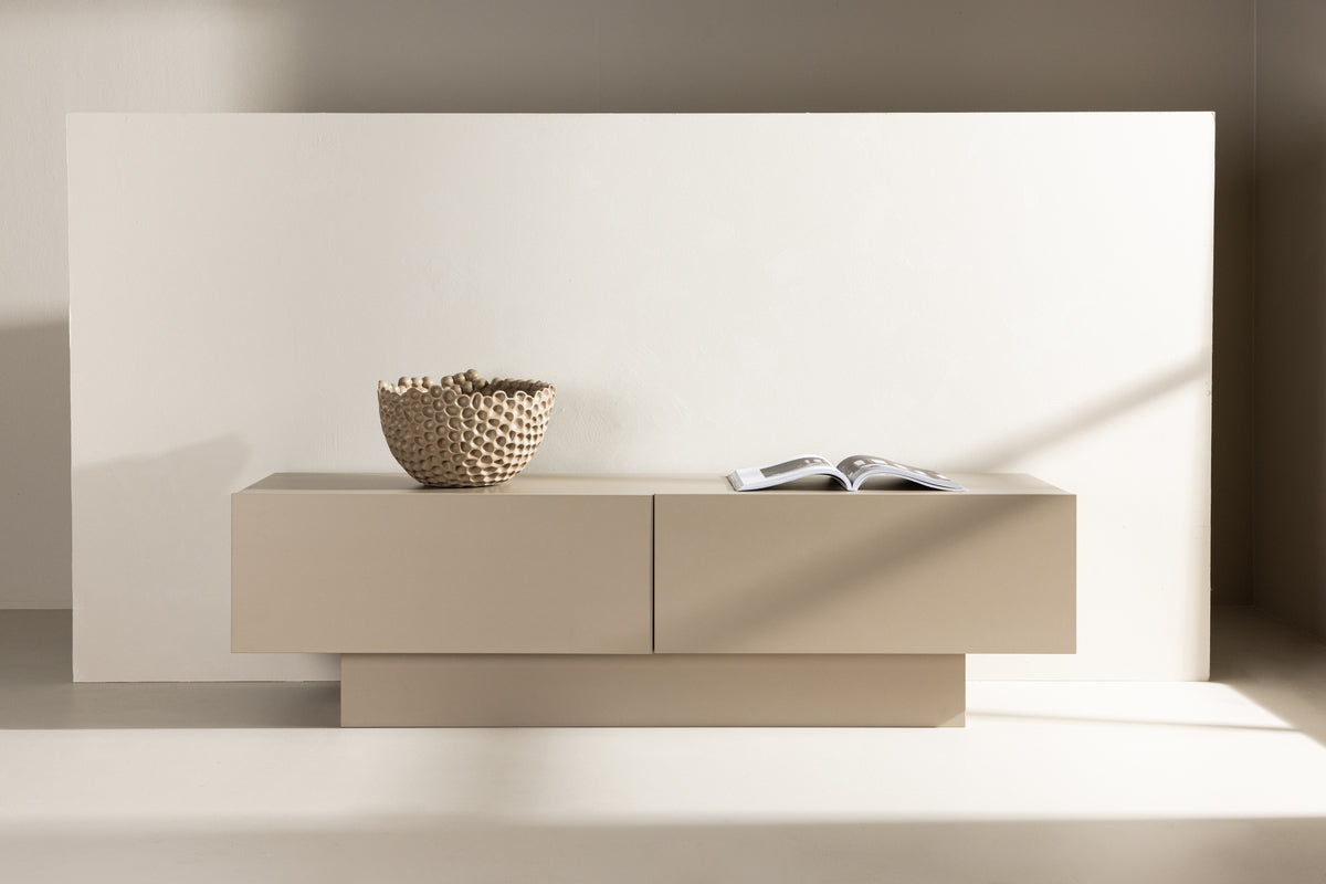 
Meuble bas design « Cuenca » - Beige