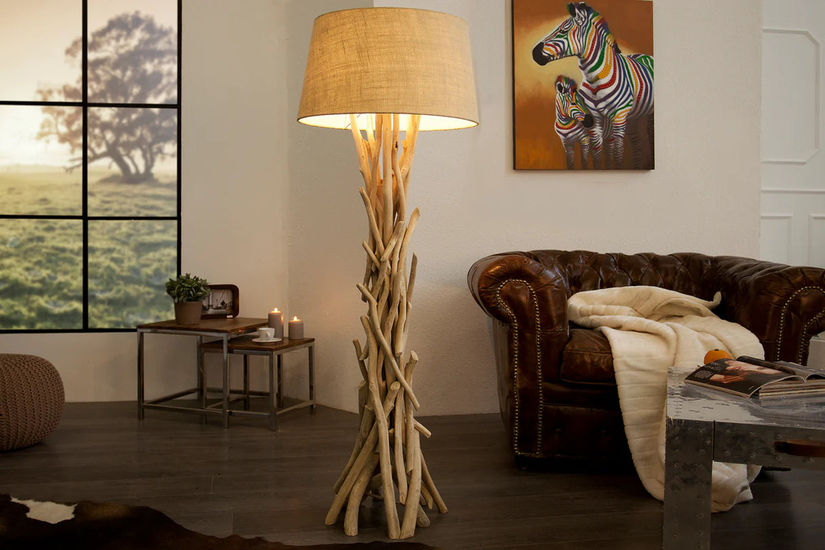 
Handcrafted Floor Lamp "Wild Nature II"