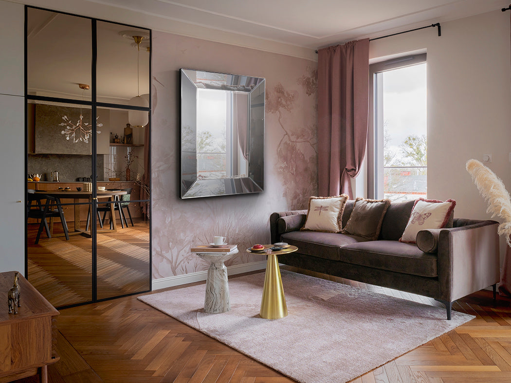 
Large designer wall mirror “Roma” - 81 x 110 cm