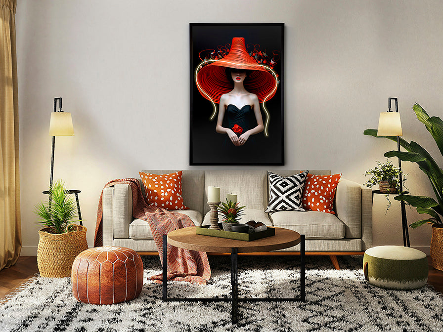 
Design Wandbild „Tocado“ mit LED-Beleuchtung