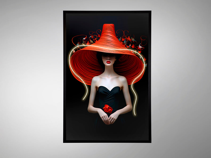 
Quadro da parete di design “Tocado” con illuminazione LED
