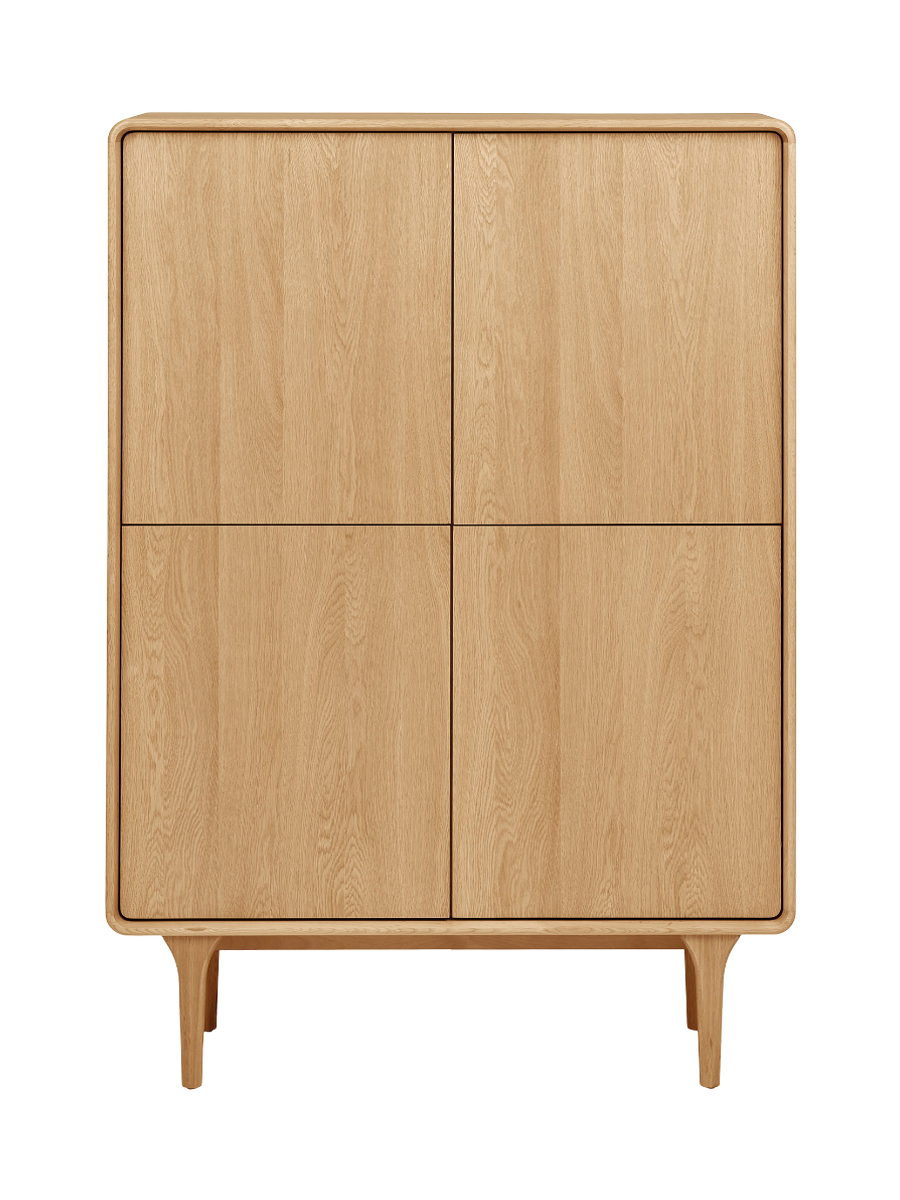 
Mobile alto di design «Darwin» - Rovere Naturale