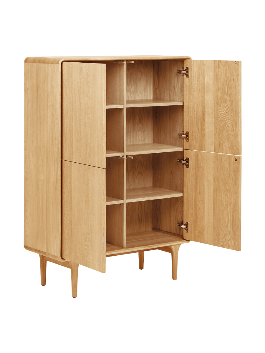 
Mobile alto di design «Darwin» - Rovere Naturale