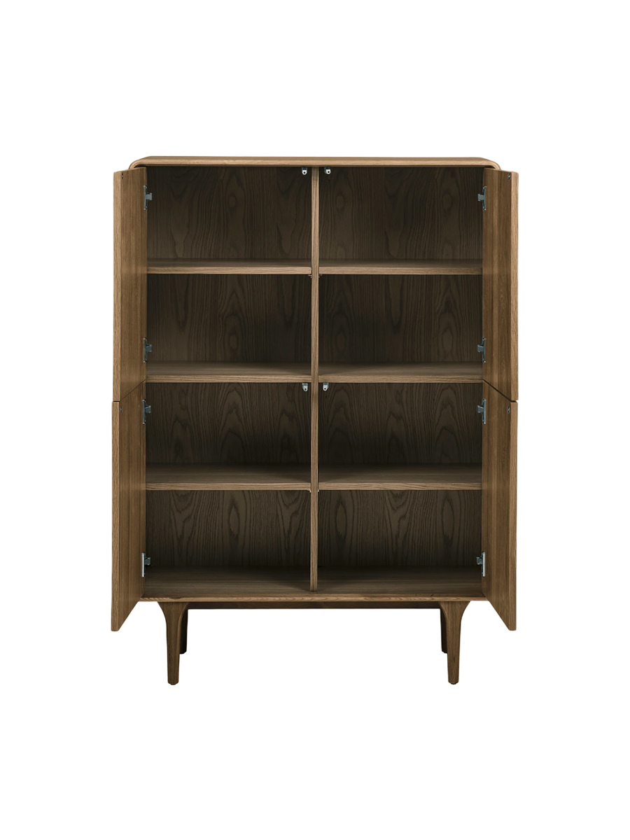
Mobile alto di design «Darwin» - Rovere Marrone scuro
