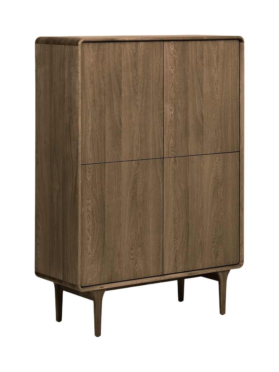 
Mobile alto di design «Darwin» - Rovere Marrone scuro