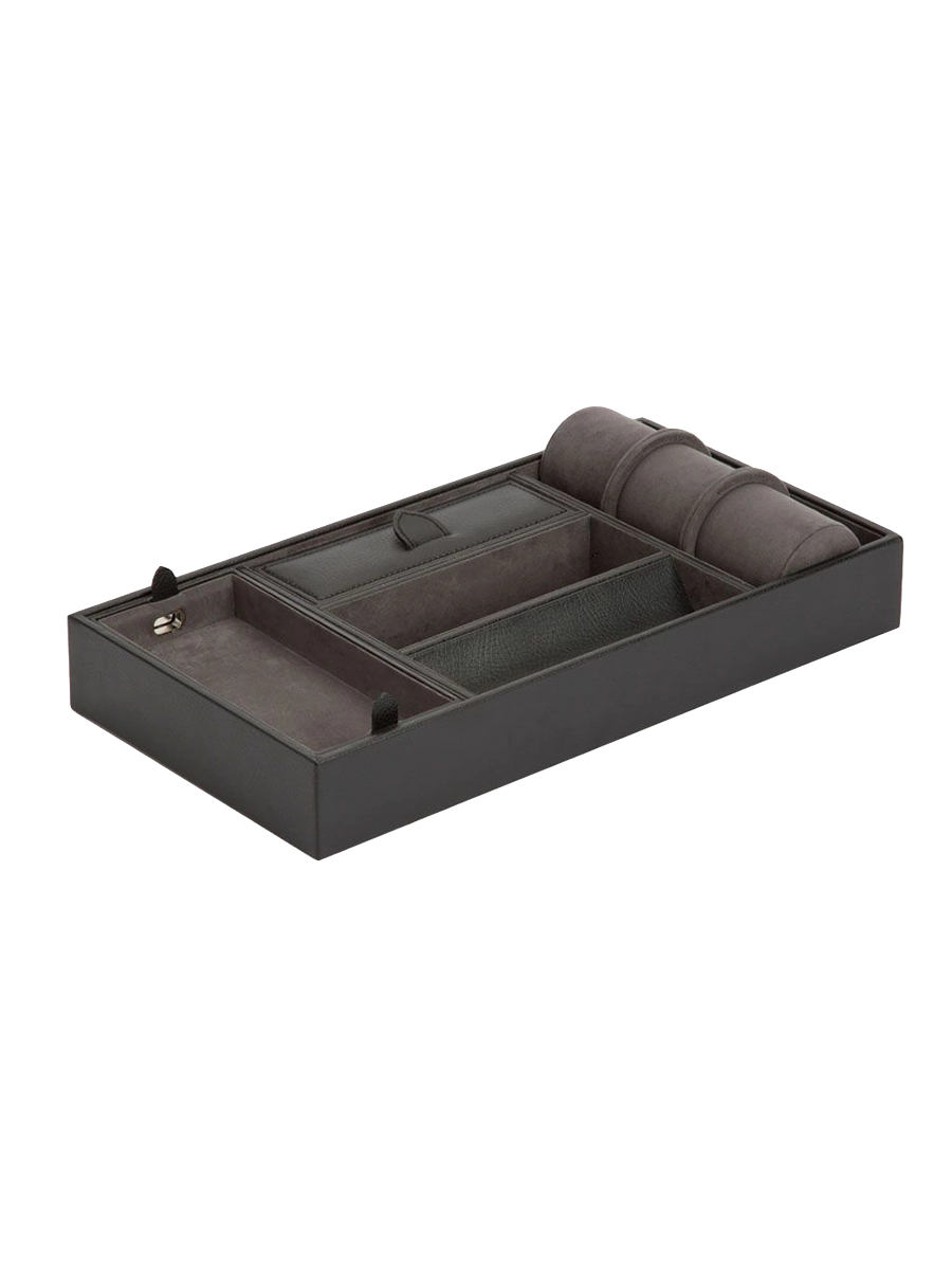 
Noble Genuine Leather Tray "Blake" - Black